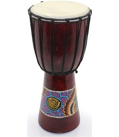 Resim Batikli Ahşap Darbuka 30 Cm 3dıarta-30 