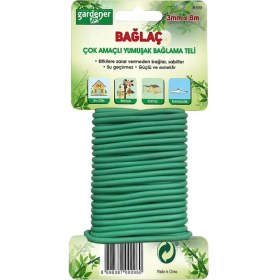 Resim 3010 Bağlaç, Çok Amaçlı Yumuşak Bağlama Teli - 3mm x 8m 