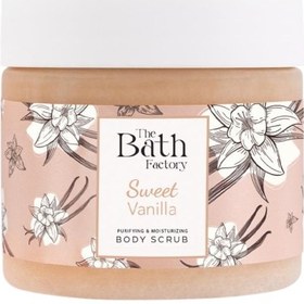 Resim The Bath Factory Sweet Vanilla Nemlendirici ve Arındırıcı Vücut Peelingi 300gr 