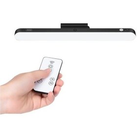 Resim Manyetik Bağlantılı Şarj Edilebilir Dokunmatik Led Lamba Uzaktan Kumandalı Ve Açı Ayarlı Renkli 