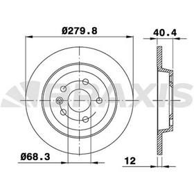 Resim ARKA FREN DISK AYNASI TRANSPORTER T4 2.4 2.5 96>03 