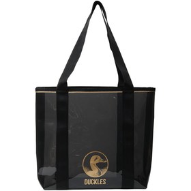Resim DUCKLES Siyah Large Şeffaf Plaj Çantası 