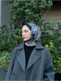 Resim müqofficial MÜQ Officiall Massi Oversize Kaşe Astarlı Kaban- Antresit 