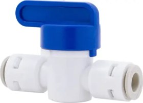 Resim Su Arıtma Cihazı Plastik Ara Vana 1/4’’ Quick - 6mm 