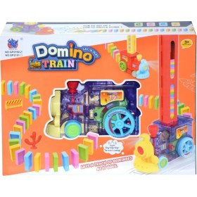 Resim Can Oyuncak GP2150 Dominolu Sesli ve Işıklı Tren Oyun Seti 
