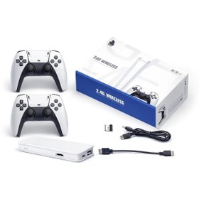 Resim ATLT ATLANTİS 2.4 GHZ 4K HD RETRO VİDEO NOSTAJİ OYUN KONSOLU 64G 2000 OYUN KABLOSUZ GAMEPAD WİRELESS PLAYSTATİON 