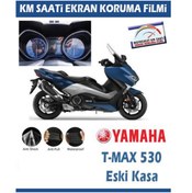 Resim Motiker Yamaha T-MAX 530 Eski Kasa Motosiklet Ekran Km Koruyucu 
