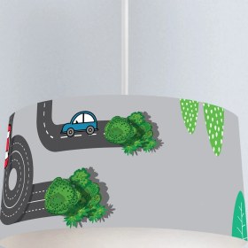 Resim instababyrooms Çocuk Odası Dijital Baskılı Dekoratif Sarkıt Avize Model 294 