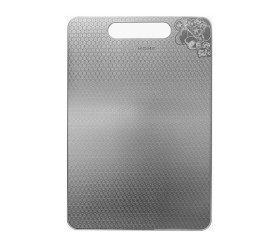 Resim Shg Home Özel Tasarımlı 304 Paslanmaz Çelik Kesme Tahtası1,5 mm Kalınlık, 23 x 34 cm Yıkanabilir, Gı 