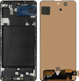 Resim Samsung Uyumlu Galaxy A71 Lcd Ekran Dokunmatik HK Servis Çıtalı Oled 
