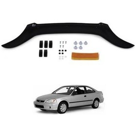 Resim Honda Civic Uyumlu 1998-2000 Euro Cap Kaput Rüzgarlığı N11.23312 