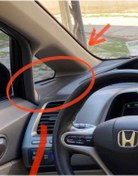 Resim Honda Civic Fd6 2007-2011 Yan Cam Havalandırma Izgarası Adet 