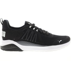 Resim Puma Anzarun 37113102 Siyah Mesh Bağcıklı Erkek Lifestyle Spor Ayakkabı 