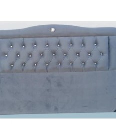 Resim Bengi Ticaret Başlık 90330 DK Çift Kişilik 140'lık Tay Tüyü Antrasit Gri Kumaş Dolgun Kapitone 