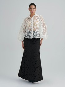 Resim DORA EMBROIDERED BLOUSE - White / XL 
