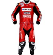 Resim Ducati Andrea Dovizioso Deri Motosikletçi Yarış Tulumu 