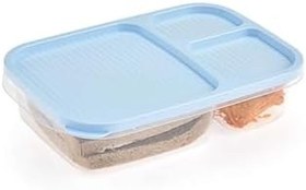 Resim ÜÇSAN PLASTİK MİNİ 3 BÖLÜMLÜ SAKLAMA KUTUSU (24×15,5×5 m) 0,150 + 0,225 + 0,775 L 