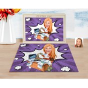 Resim Bk Gift Kişiye Özel Kadın Diş Hekimi Karikatürlü 1000 Parça Profesyonel Puzzle-1 