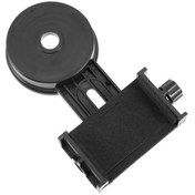 Resim 3pcs Teleskop Telefon Tutucu Evrensel Adaptör Cep Telefonu Tutucu Kamera Mercek Siyah Abs Siyah 