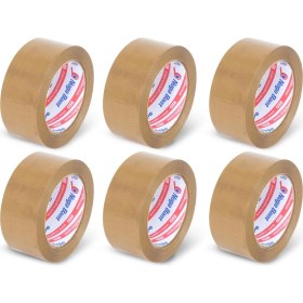 Resim Nuga 45 mm x 40 mt Kahve (Taba) Koli Bandı 6 Adet 
