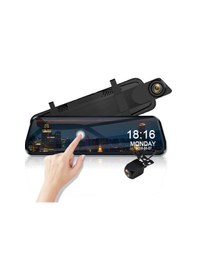 Resim Novatek Nt910 10 Inç Stralight Gece Görüşlü Aynalı Araç Kamerası 