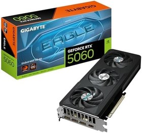 Resim GIGABYTE GeForce RTX 5060 EAGLE MAX OC 8G Ekran Kartı 8 GB GDDR7 128-Bit PCIe 5.0 WINDFORCE Cooling 3x DisplayPort 1x HDMI 