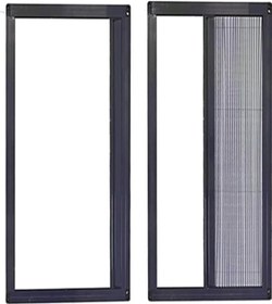 Resim Akordeon Pileli Pilise Kapı Sineklik, Antrasit, 90x210 Cm., Istenilen Ölçüde 