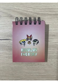 Resim Powerpuff Girls Mini Kapak Not Defteri 50 Sayfa 