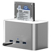 Resim Codegen CDG-DOC-303 Alüminyum USB 3.0 3.5" - 2.5" HDD SATA 3 Port USB Hub Dock İstasyonu 