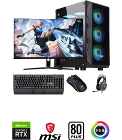 Resim Güneysu Gaming Ggwp-25 Ryzen 5 5600 16GB Ddr4 500 GB M.2 SSD Rtx 3050 8gb 27" 180hz mönitör Oyuncu Bilgisayarı 