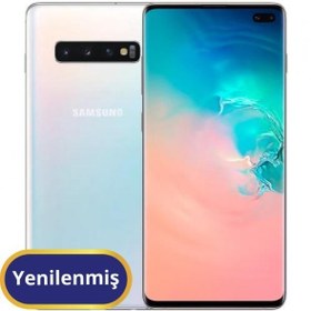 Resim Samsung S10 Plus Yenilenmiş TR Garanti | 128 GB 4 GB Beyaz 