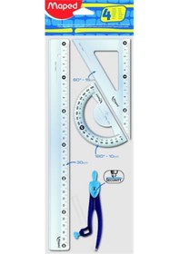 Resim Maped 899218 Start 4'lü Pergelli Çizim Seti 30 CM 