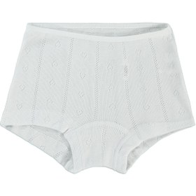 Resim Civil Girls Jakarlı Kalp 2-10 Yaş 2'li Boxer Set - Beyaz - Beyaz-Lila / 6-7 Yaş 