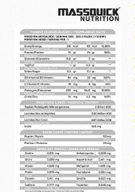 Resim MassQuick Gurme Whey Protein Tozu 900 GR Portakal & Çikolata 