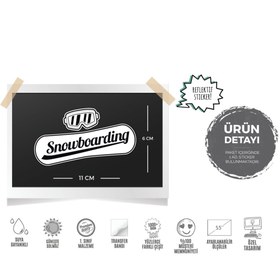 Resim Bay Etiket Rfhlm129 Reflektif Snowboard Ve Gozluk Etiket Seti 