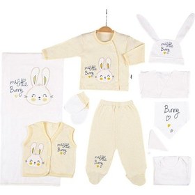 Resim Mdm Bunny Nakişli 10'lu Zibin Seti Sarı sarı 