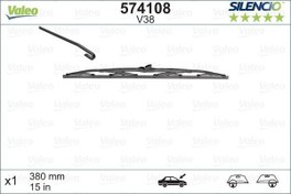 Resim SILECEK SUPURGESI ARKA KANCALI 380mm MERCEDES W414 W463 