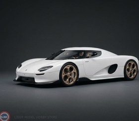 Resim 1:18 GT Spirit 2024 Koenigsegg CC850 Crystal White 