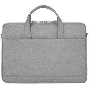 Resim Cbtx 028 Serisi Basic Stil 15.6" Laptop Bilgisayar Taşıma Çantası Gri 