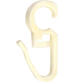 Resim Rustik Perde Klipsi 30 Adet Krem Rengi 