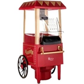 Resim Yağsız Popcorn Makinesi Sıcak Hava Ile Hızlı Patlatma 