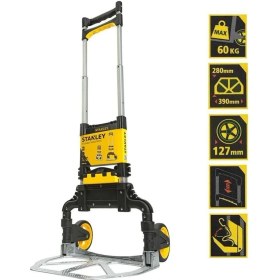 Resim Stanley FT501 Katlanır El Arabası 60 Kg. 