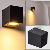 Resim Gün Işığı Led Iç - Dış Mekan Dekoratif Modern Lüks Aplik Siyah 