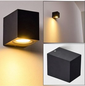 Resim Gün Işığı Led Iç - Dış Mekan Dekoratif Modern Lüks Aplik Siyah 