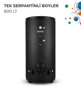 Resim 800 L Tek Serpantinli Boyler 1 