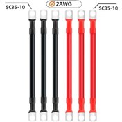 Resim Dashanshop 6 Parça 2awg/4awg/6awg Akü Kablosu 15cm Otomotiv Ve Solar Bağlantı Uçlu 