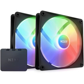 Resim NZXT F140 RGB Core Black 140 mm Fan (2'li Set) 