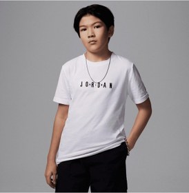 Resim Nike Nıke Jordan Jdb Mj Wordmark Emb Crew Erkek Çocuk Tişört 95d634 001 001 