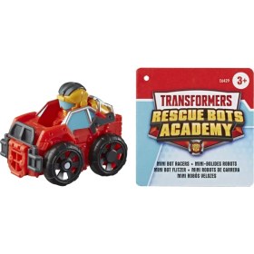 Resim Transformers Rescue Bots Mini Robot Yarışçılar Hot Shot 