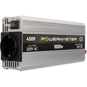 Resim Powermaster PM-4509 24 Volt - 1000 Watt Modifiye Sinüs İnverter 